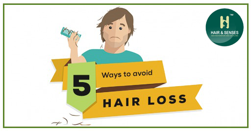 Five ways to avoid hair loss